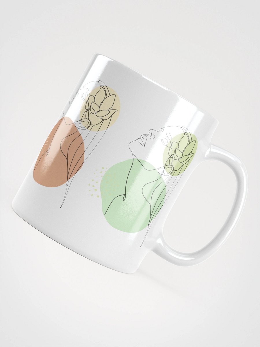 Mug Blanc Equilibre Femme Doux - Nuances d'Âme - Idée Cadeau Raffiné product image (4)