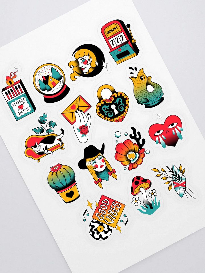 Fun Flash Sticker Sheet product image (1)