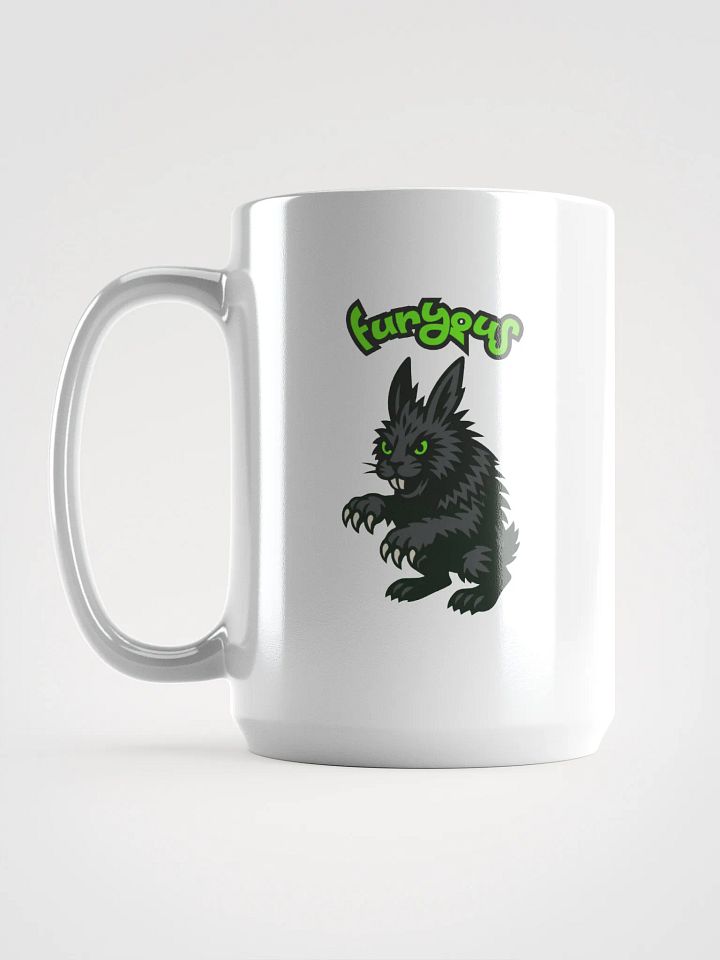 Furyous Fluffy Bunny White Glossy Mug product image (1)