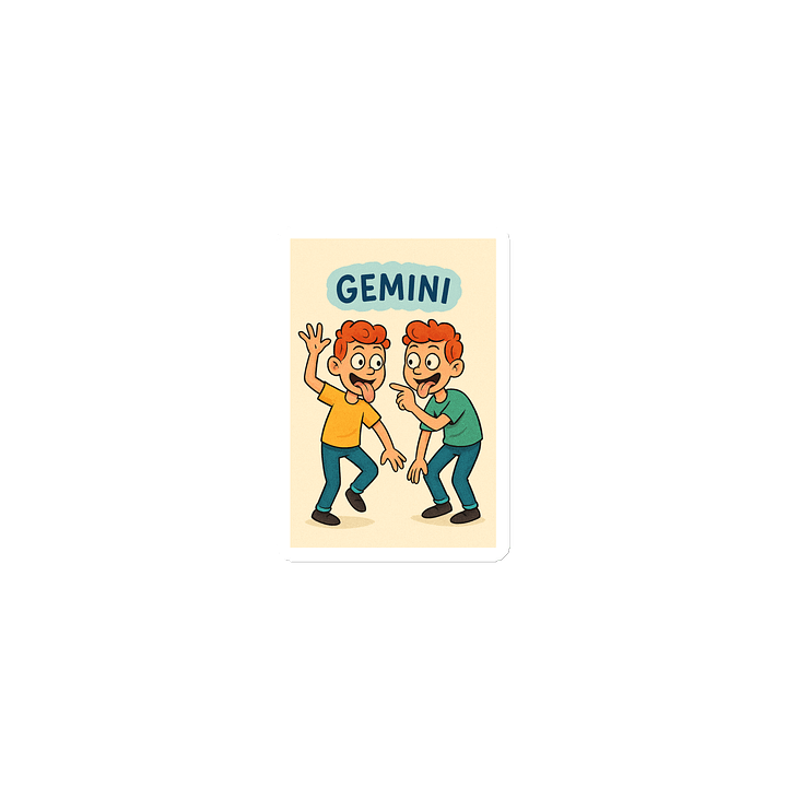 Quirky Gemini Character Magnets product image (1)