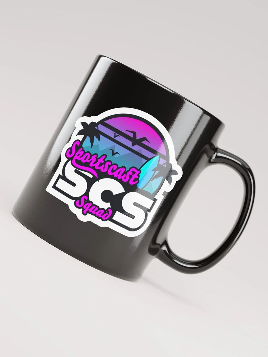 SCS SUMMERTIME GLOSSY BLACK MUG product image (3)
