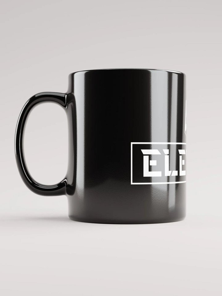 Black Elevate Full Logo Ceramic Mug product image (1)