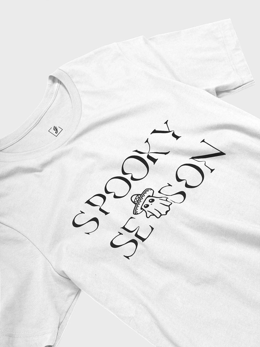 Spooky Season Sombrero Ghost Monochrome Supersoft Classic Fit T-Shirt product image (5)