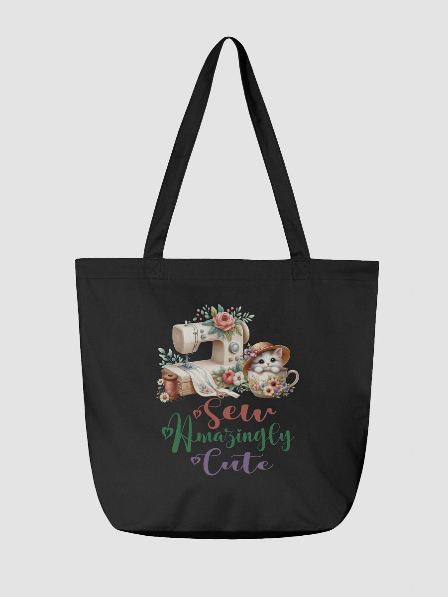 Floral Feline Sew Amazingly Cute Tote product image (3)