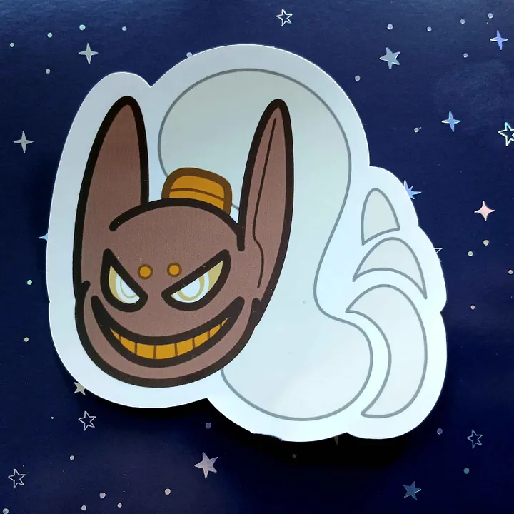 "Grin" sticker product image (1)