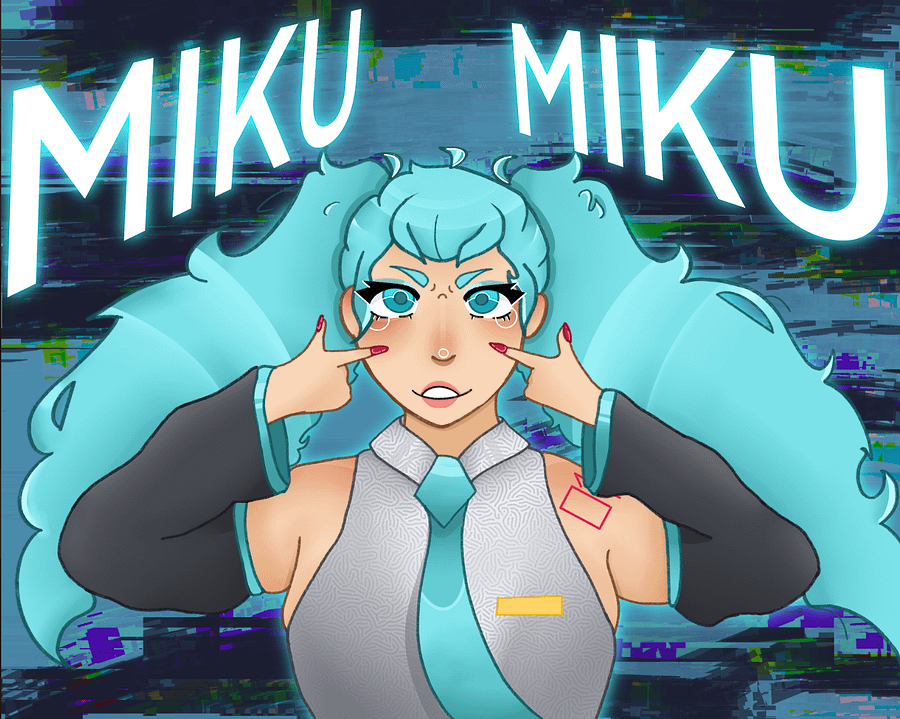 Hatsune Miku Print product image (1)