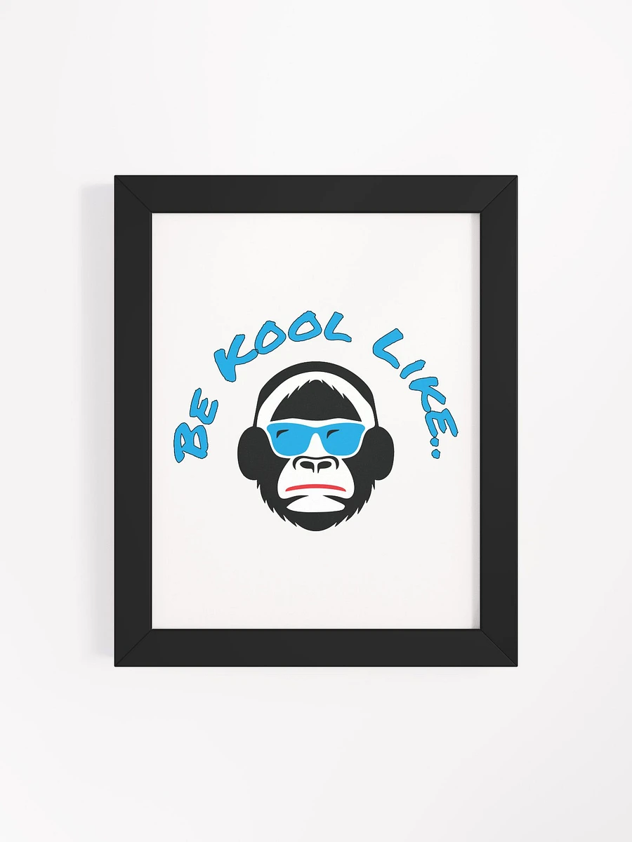 Cool Monkey Sunglasses Framed Poster product image (30)