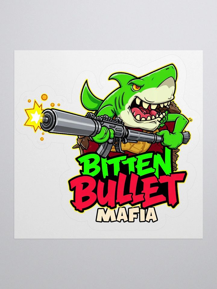 Bitten Bullet Mafia - Shark Sticker product image (2)