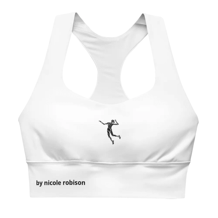 Champion Offense Performance Bra in White product image (1)