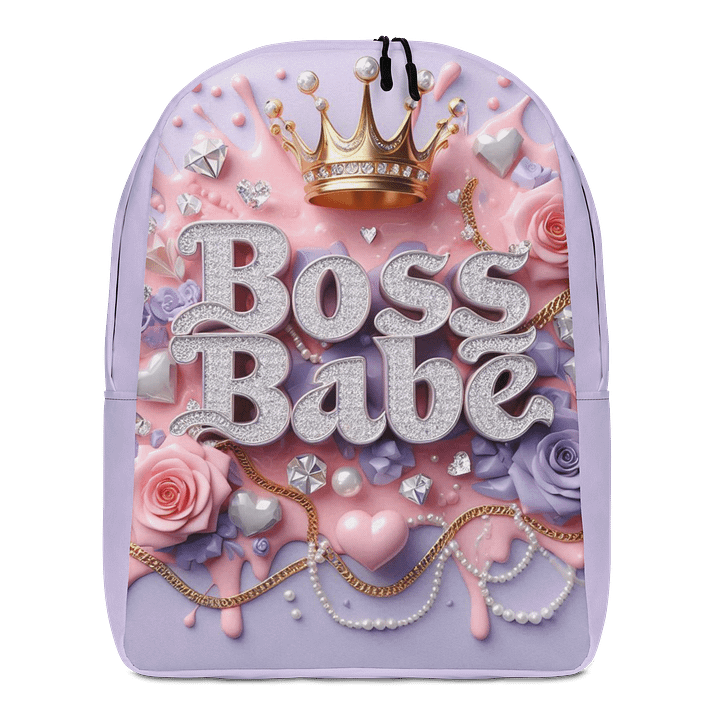 Royal Boss Babe All-Over Print Backpack product image (1)