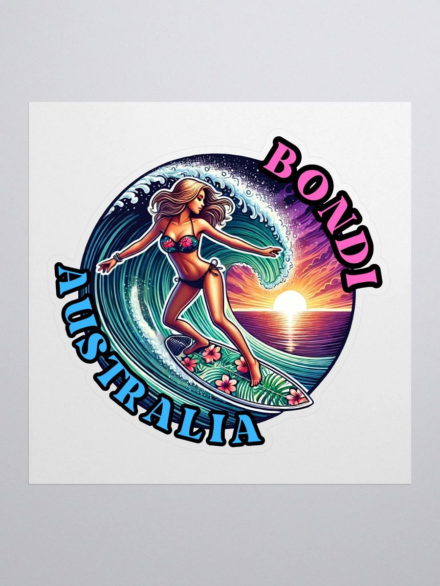 Wild Surf Bondi Sticker product image (1)