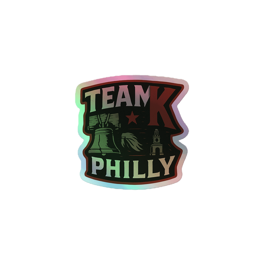 Team K Philly HOLOGRAPHIC" STICKERS product image (1)