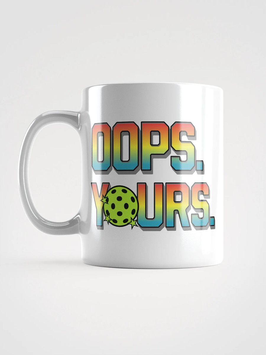 Oops Yours Pickleball Gradient Mug product image (1)