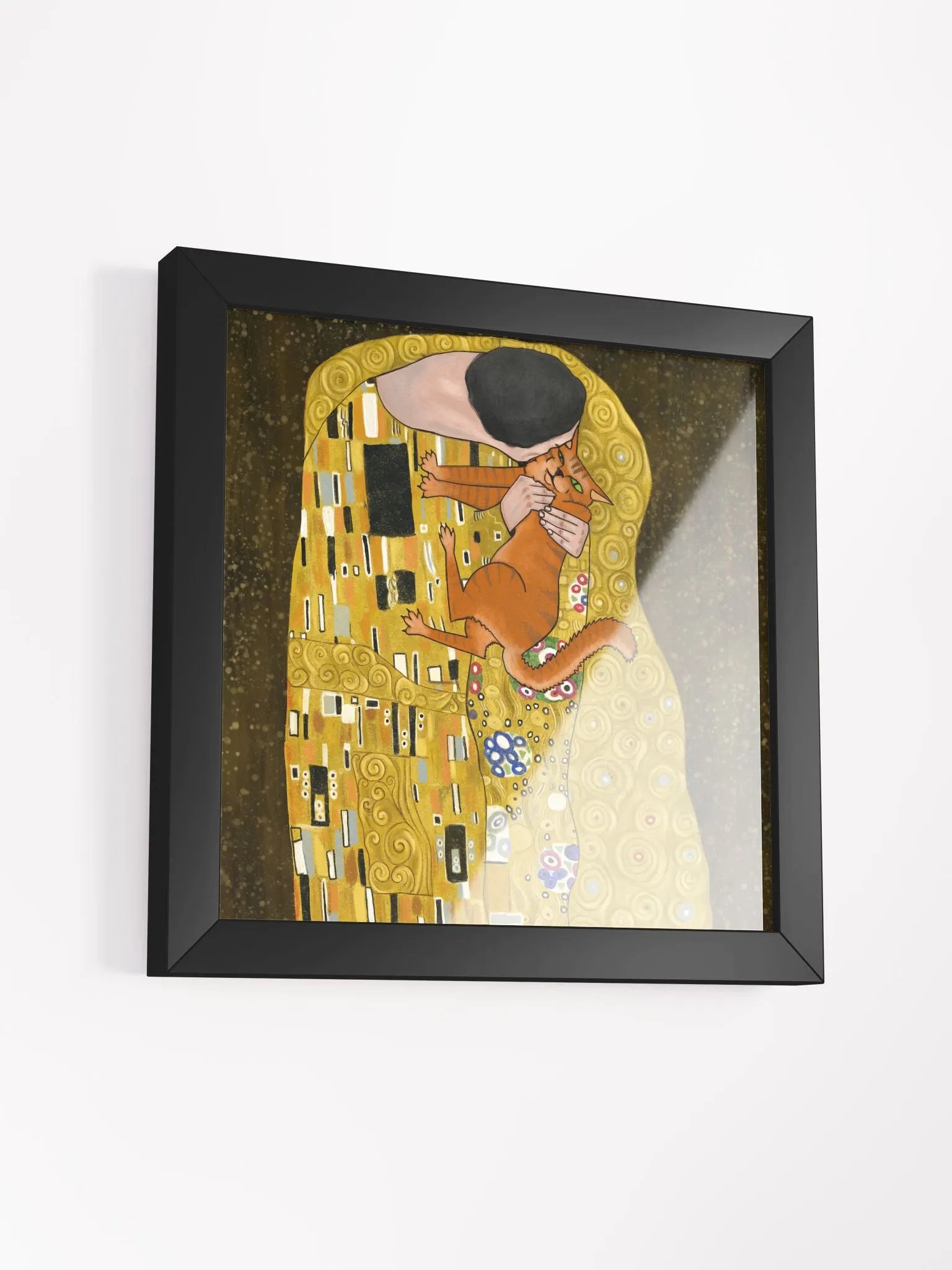 The Reluctant Kiss Framed Print product image (12)