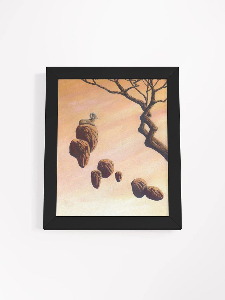 Ramscape Wood Framed Matte Poster product image (1)