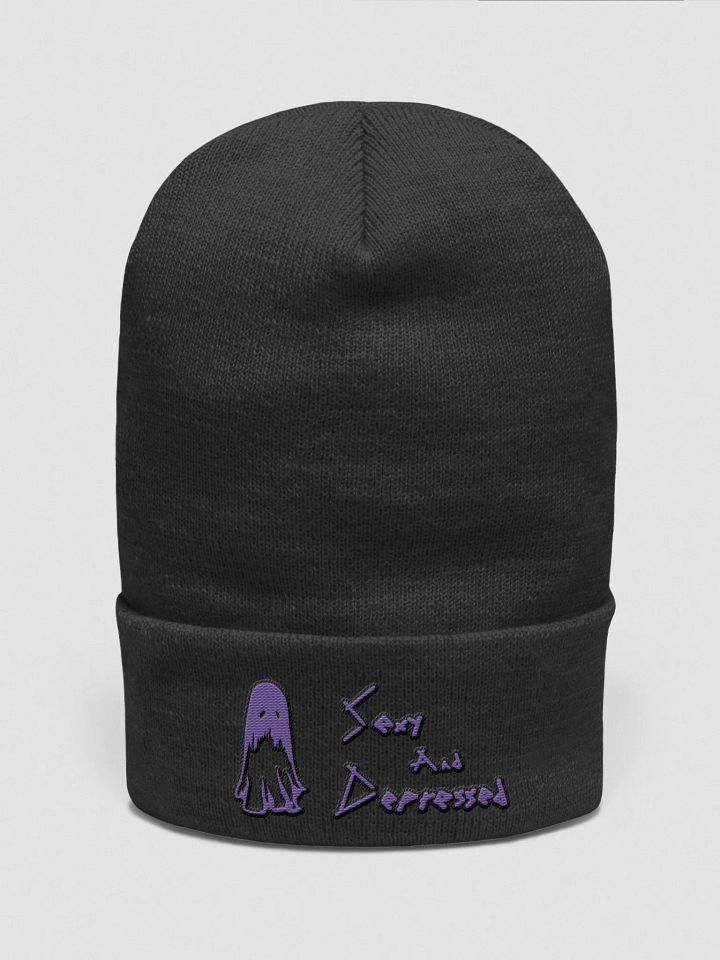 SaD Logo (Purple) Classic Beanie product image (1)