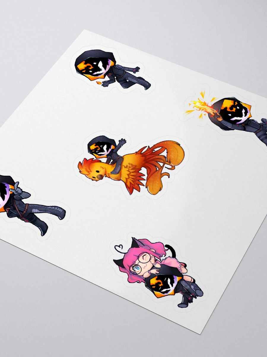 Chibi Collection Kiss Cut Sticker Sheet product image (3)