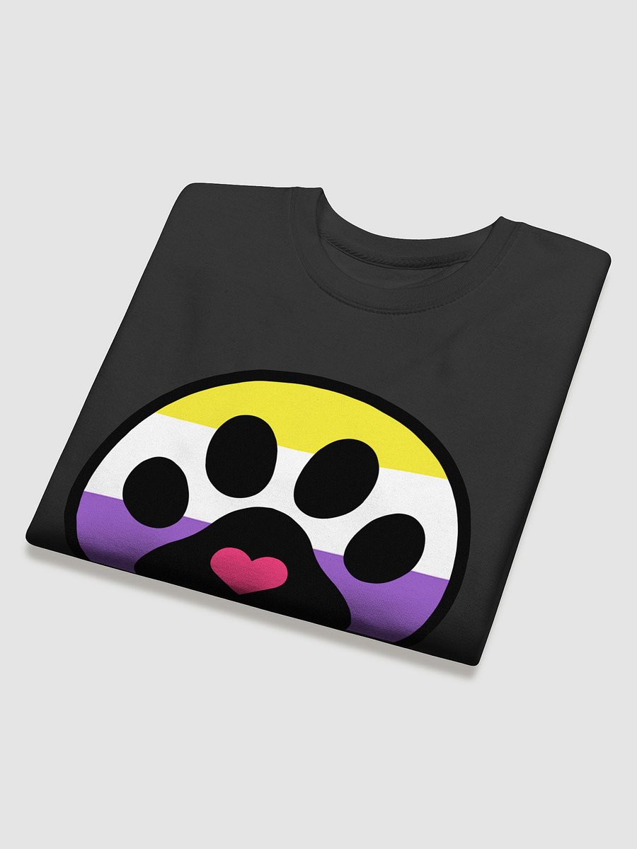 Pride Paw Sweatshirt - Nonbinary product image (4)