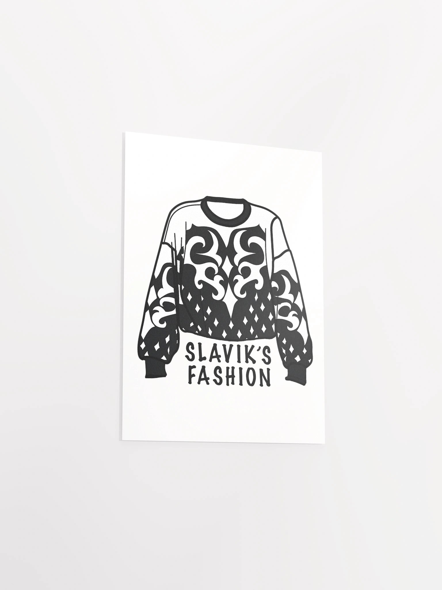 Poster 'Slavik's Fashion Sweater' product image (34)