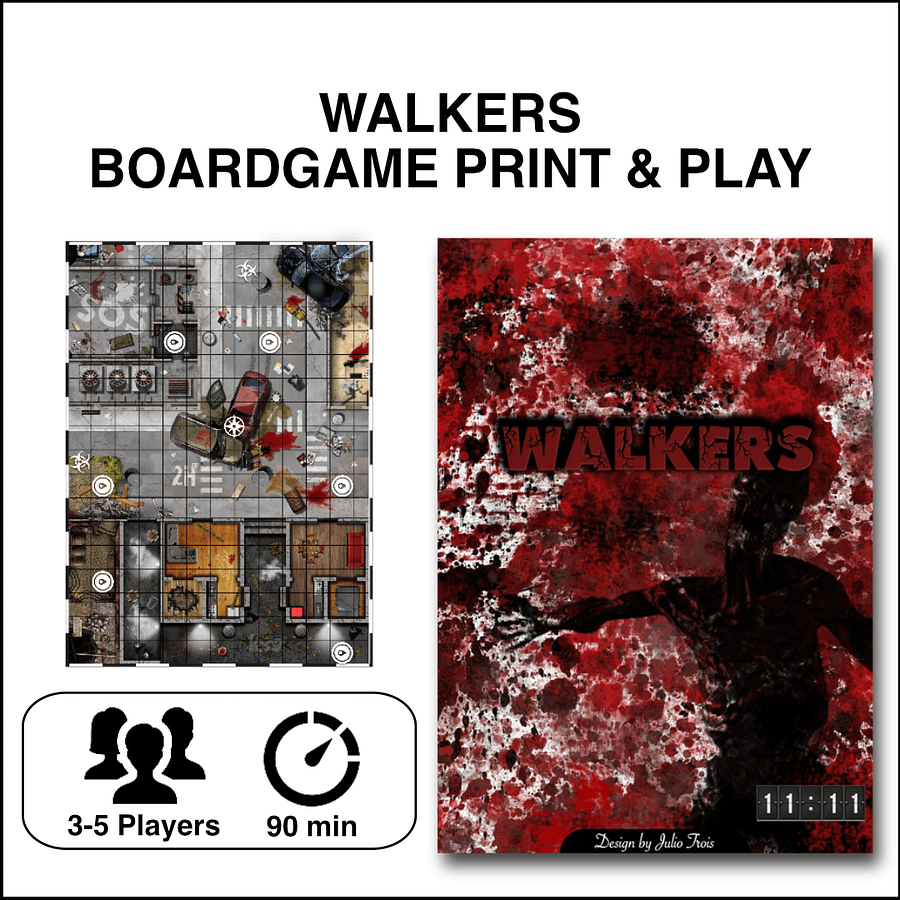 BoardGame Print & Play - Walkers product image (1)