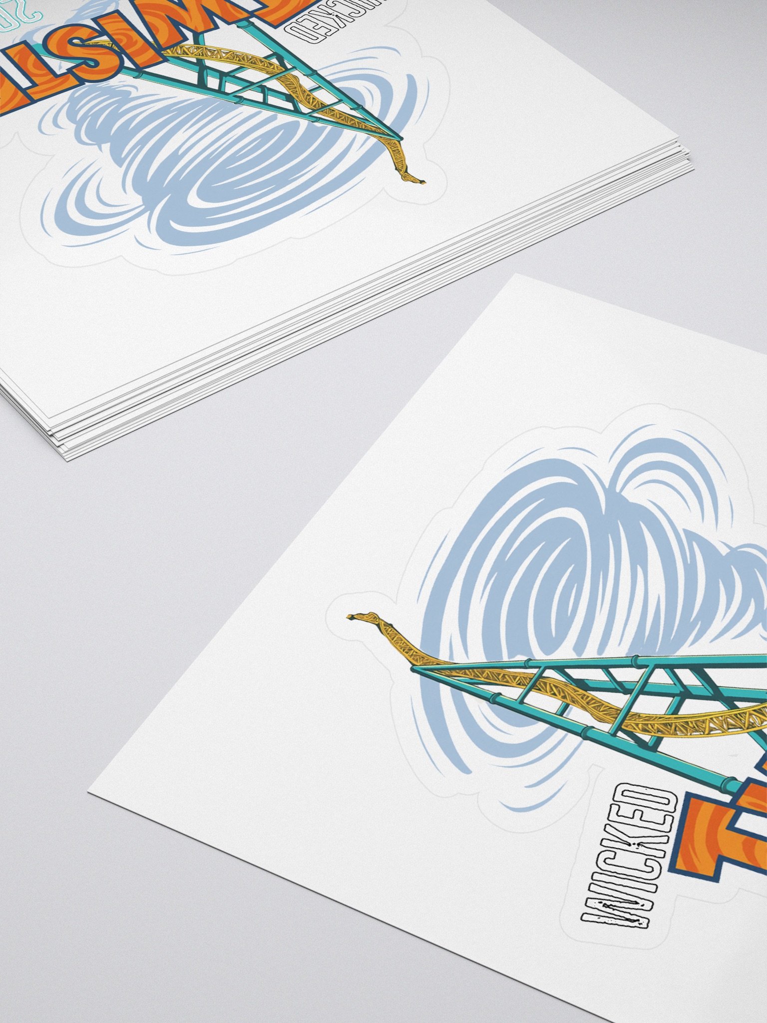Wicked Twister 2002-2021 Kiss Cut Stickers product image (4)