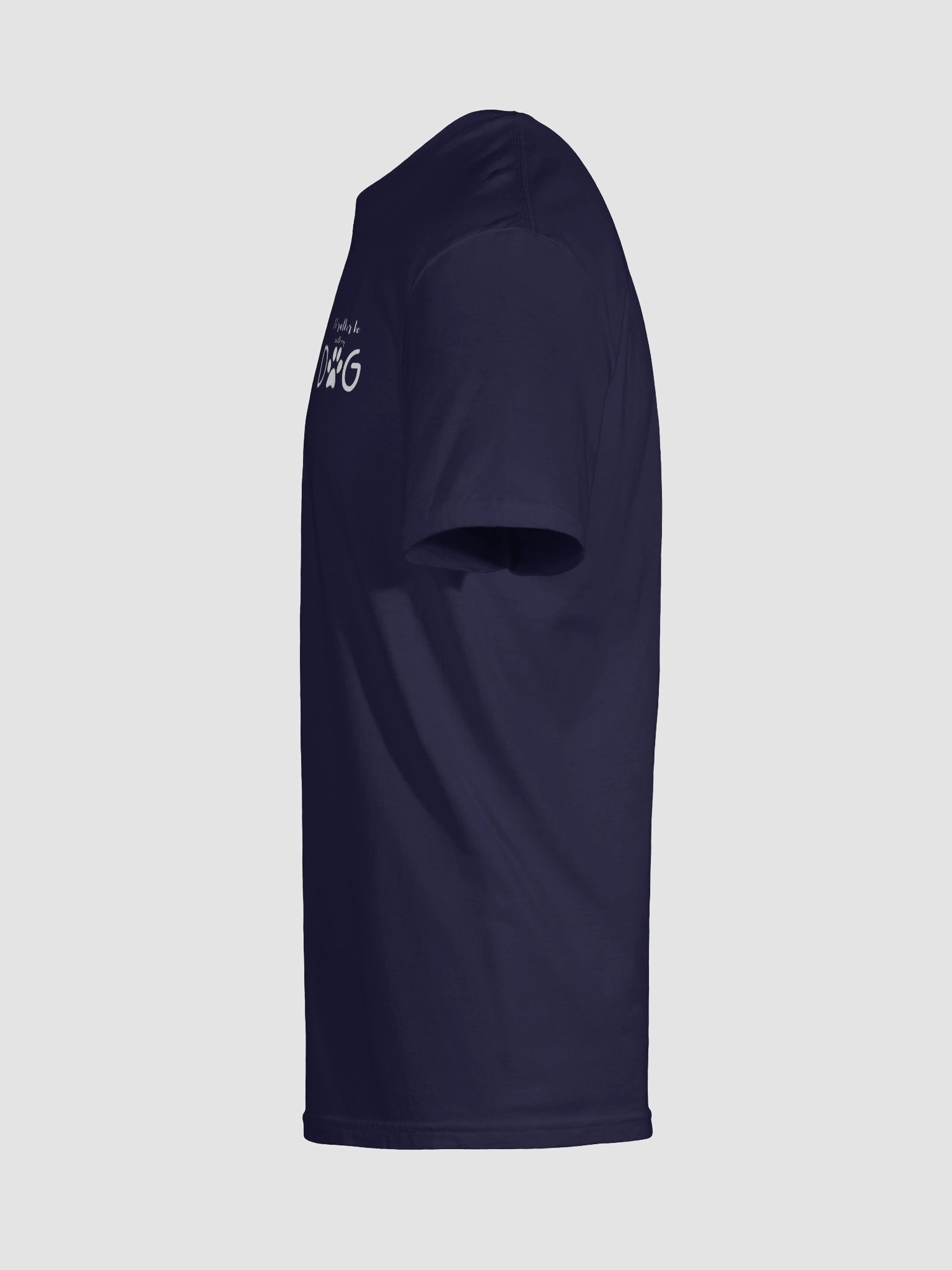 Unisex Softstyle T-Shirt- I'd rather be with my dog. product image (9)