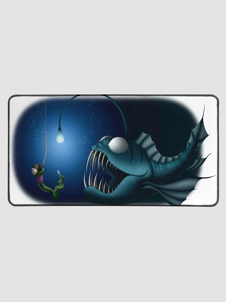 Worm fishing desk pad product image (1)