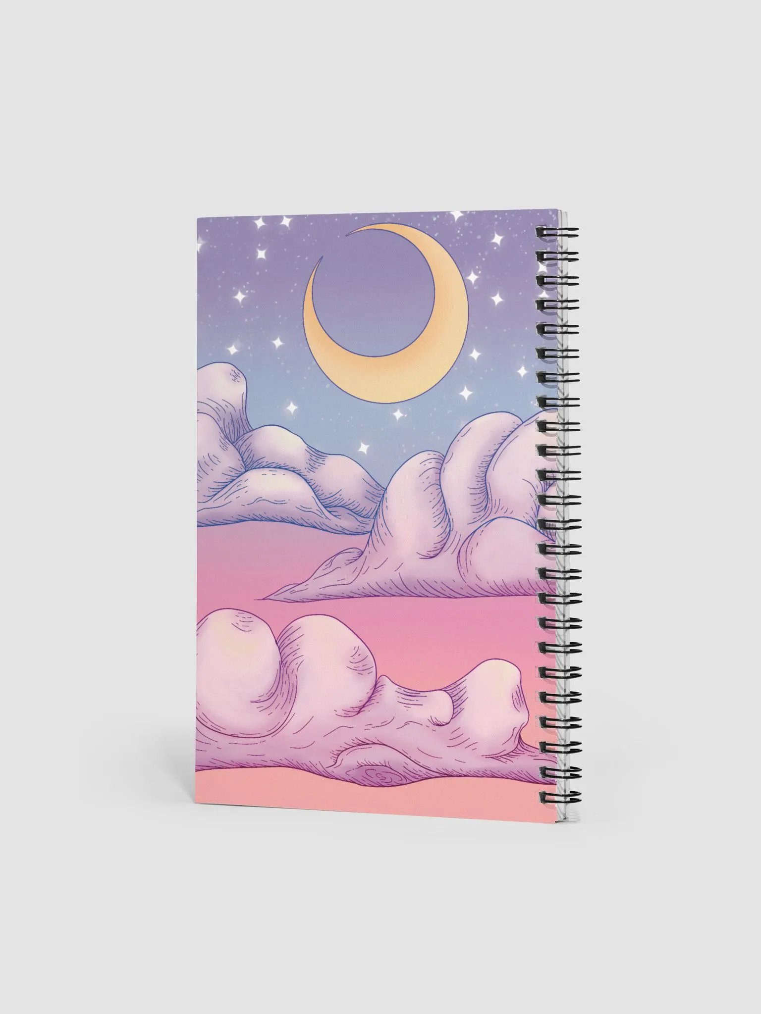 Pastel Sky Spiral Notebook product image (2)