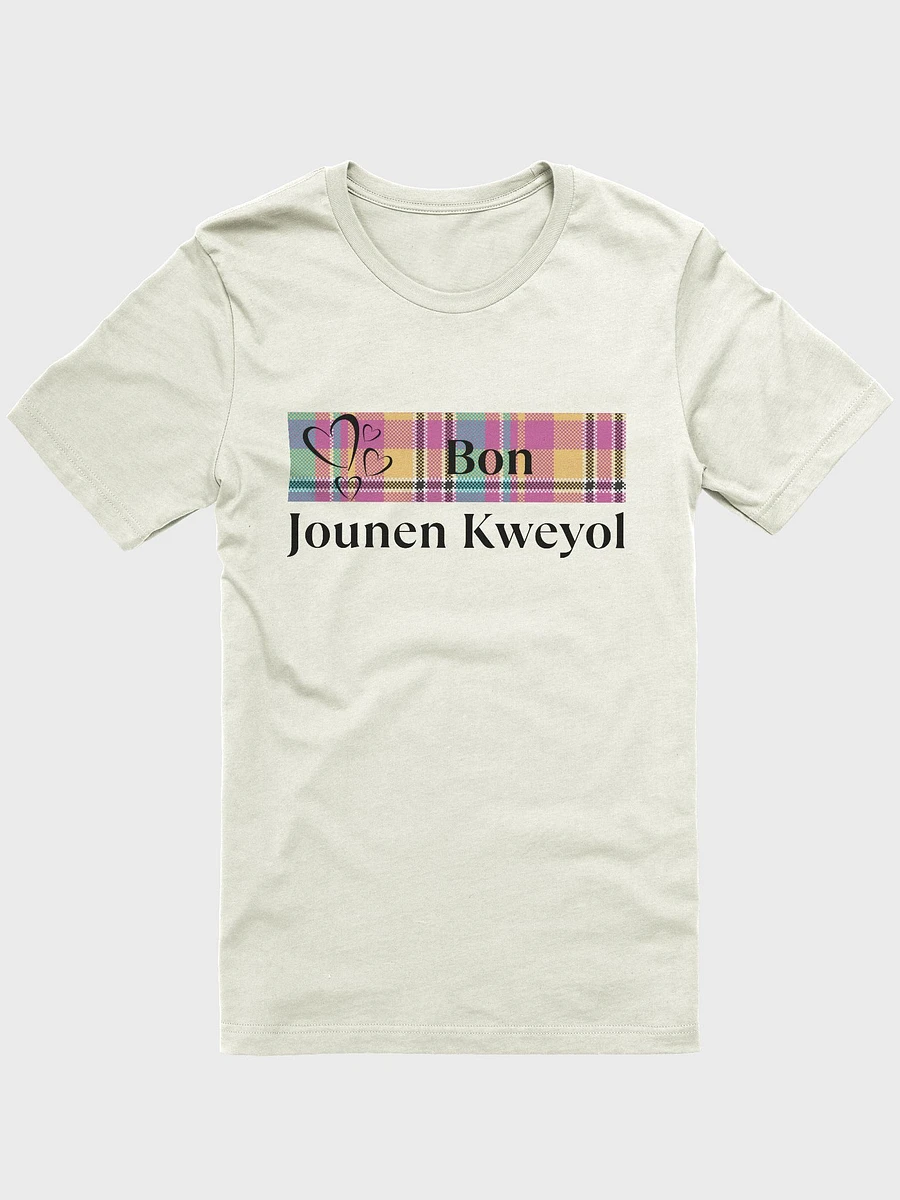 Bon Jounen Kweyol Hearts Madras T-Shirt product image (8)