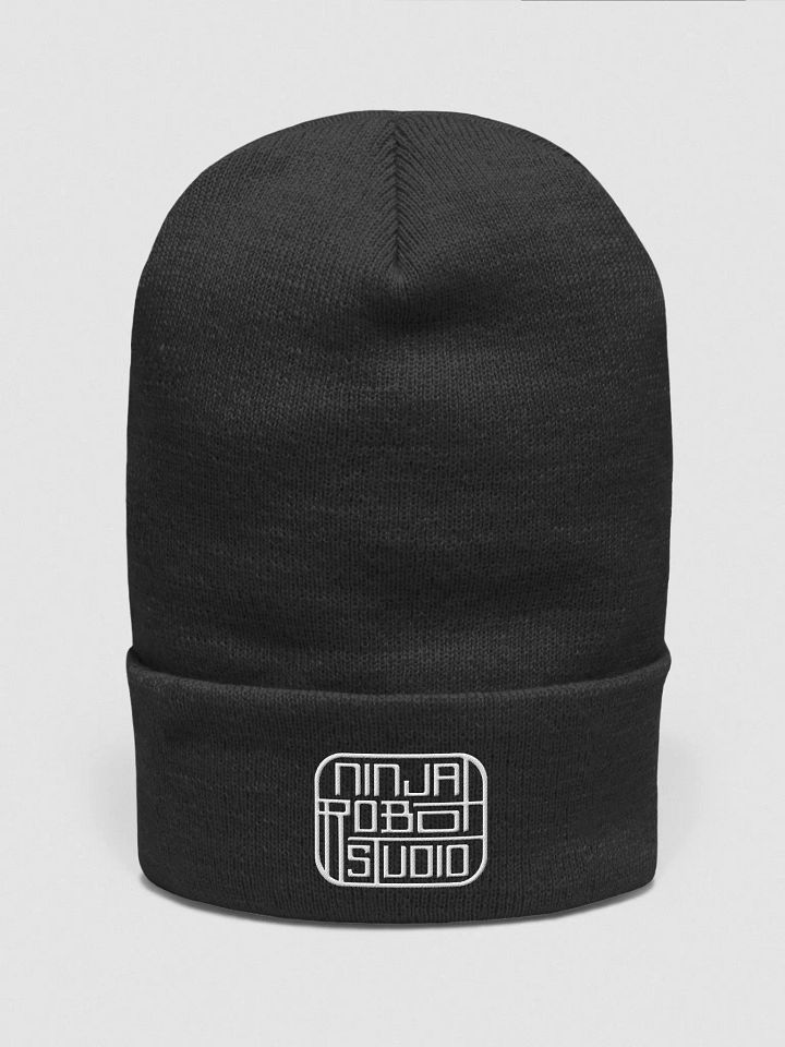Ninja Robot Knit Cuffed Beanie product image (1)