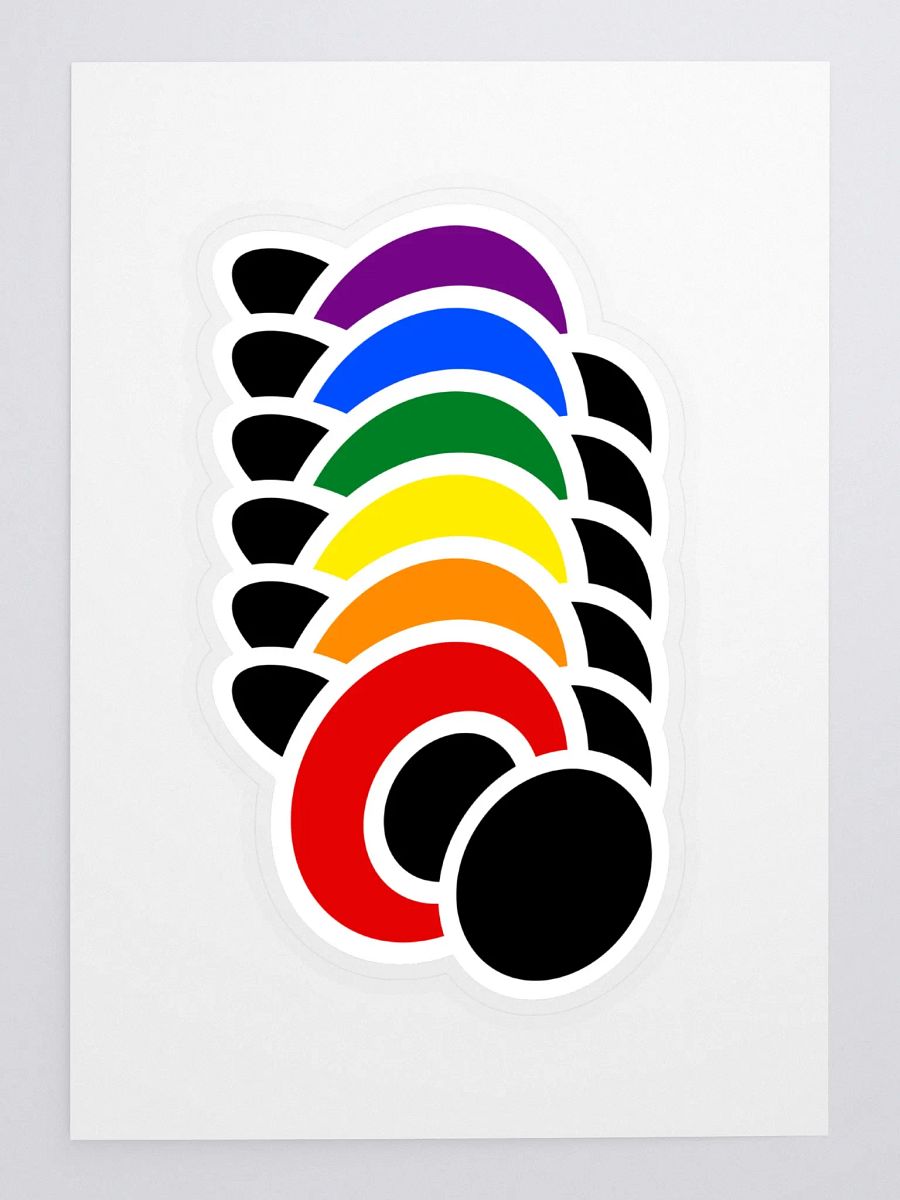 PRIDE - Rainbow Logo (Sticker) product image (3)