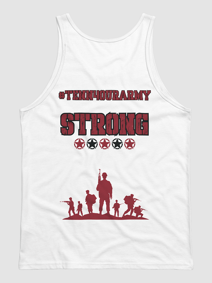 #TeNN4OURARMY Tank - Red & Black product image (4)