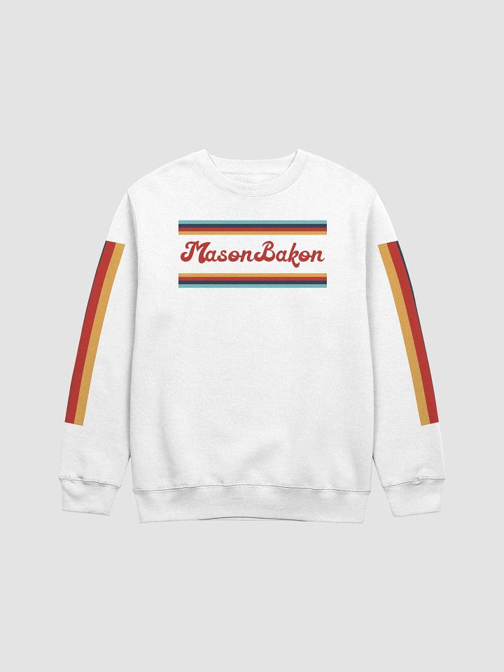 White Stripe Sweatshirt product image (1)