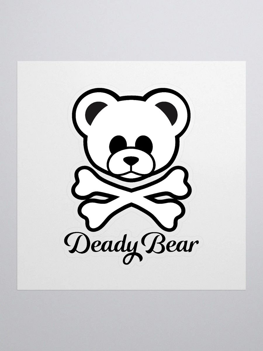 Cute & Edgy Deady Bear Kiss-Cut Stickers product image (1)