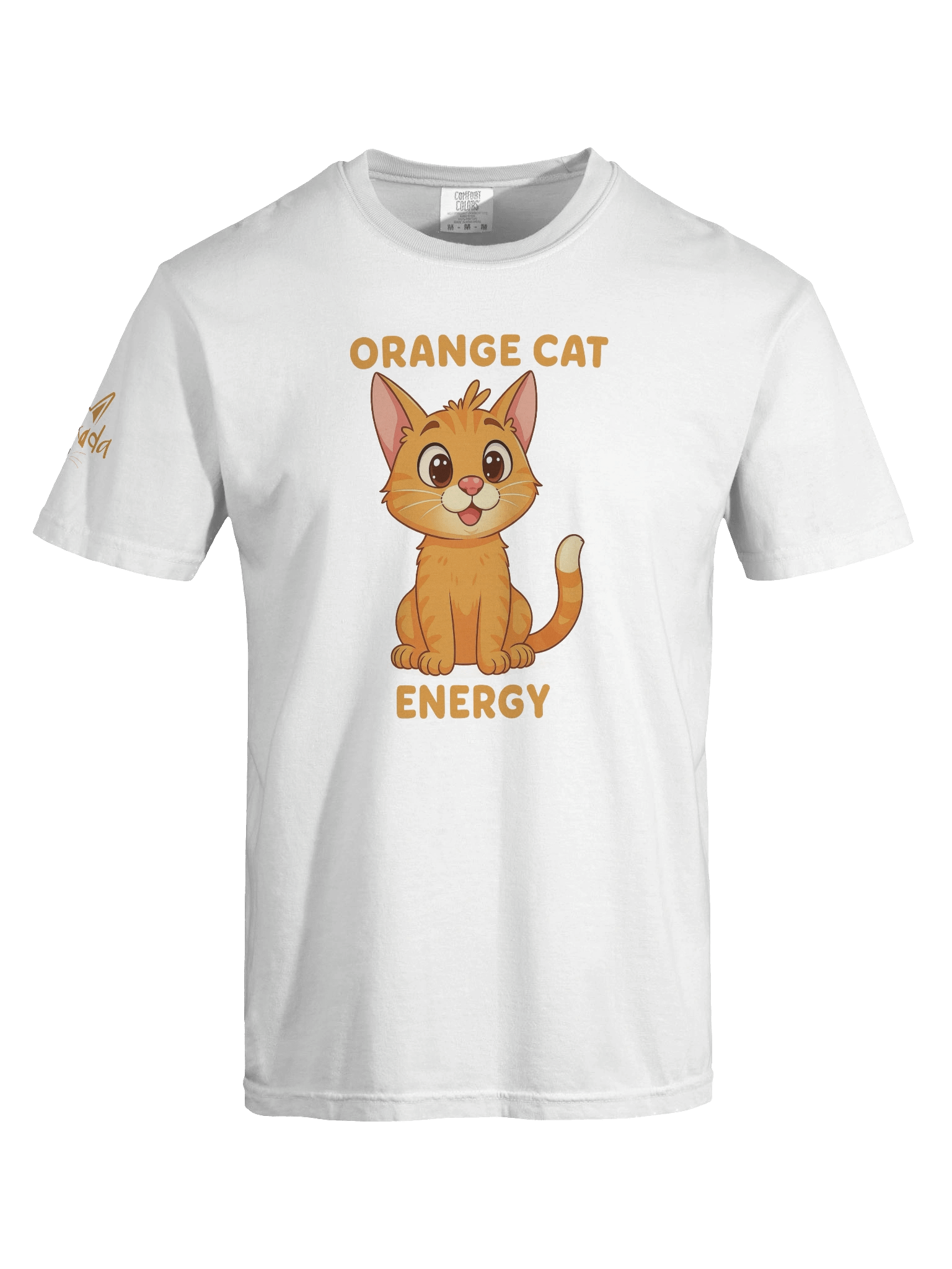 ORANGE CAT ENERGY T-SHIRT product image (20)