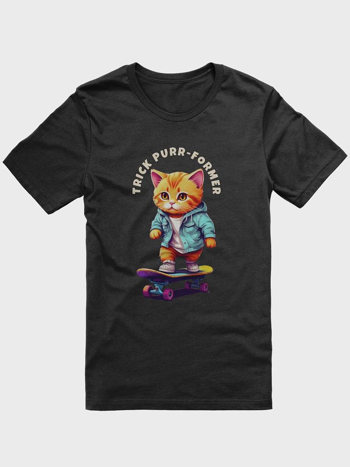 Novelty Graphic T Shirt | Trick Purr-Former product image (1)