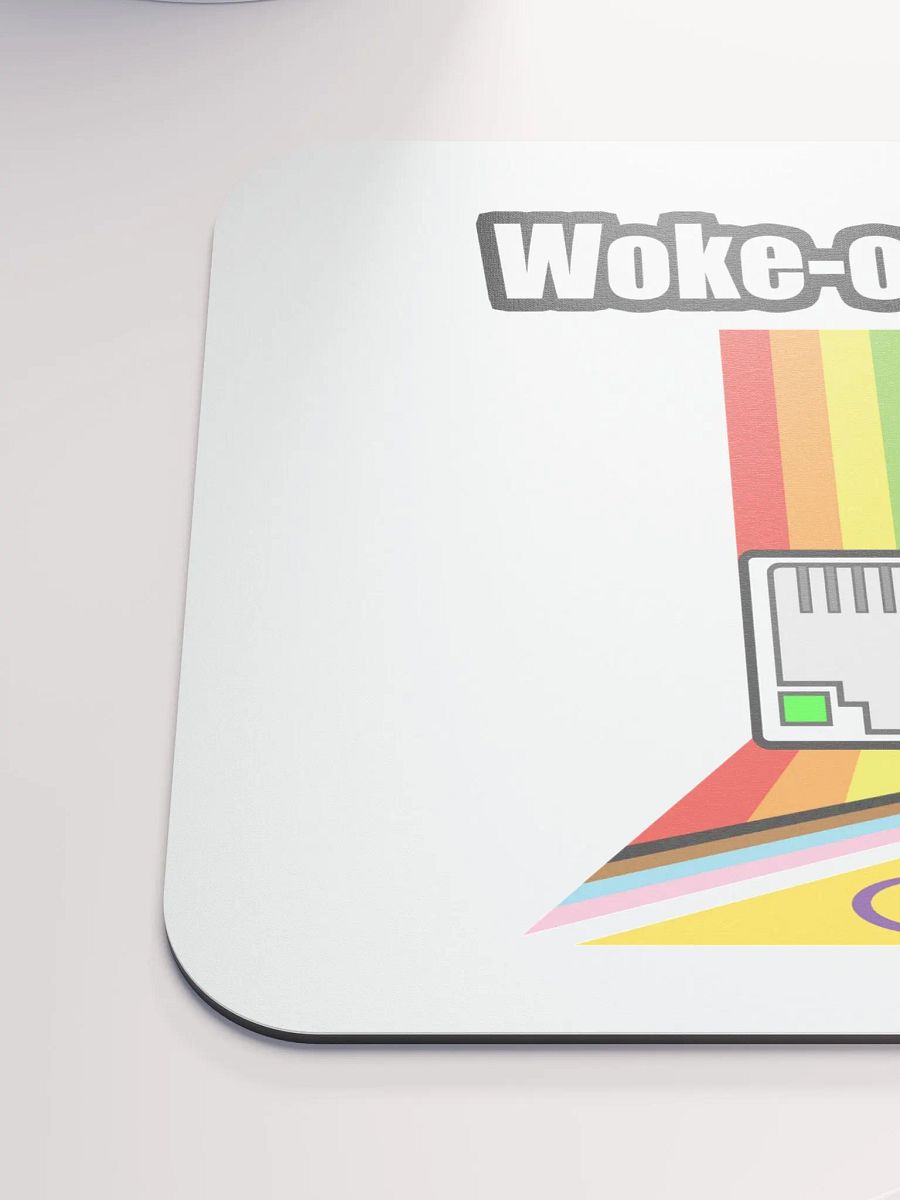 Woke on LAN Mouse Pad (White) product image (6)