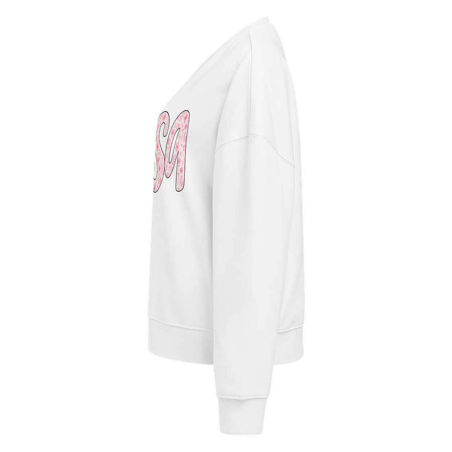 Floral USA Organic Sweatshirt product image (3)