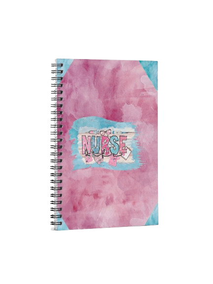 Nurse Glitz & Glam Spiral Notebook product image (1)