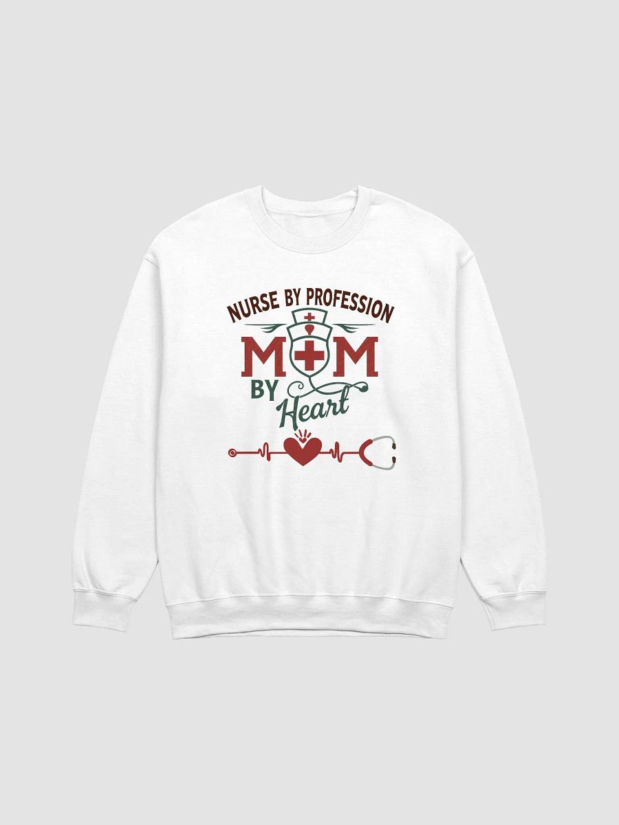 Mom by Heart Nurse by Profession Sweatshirt product image (1)
