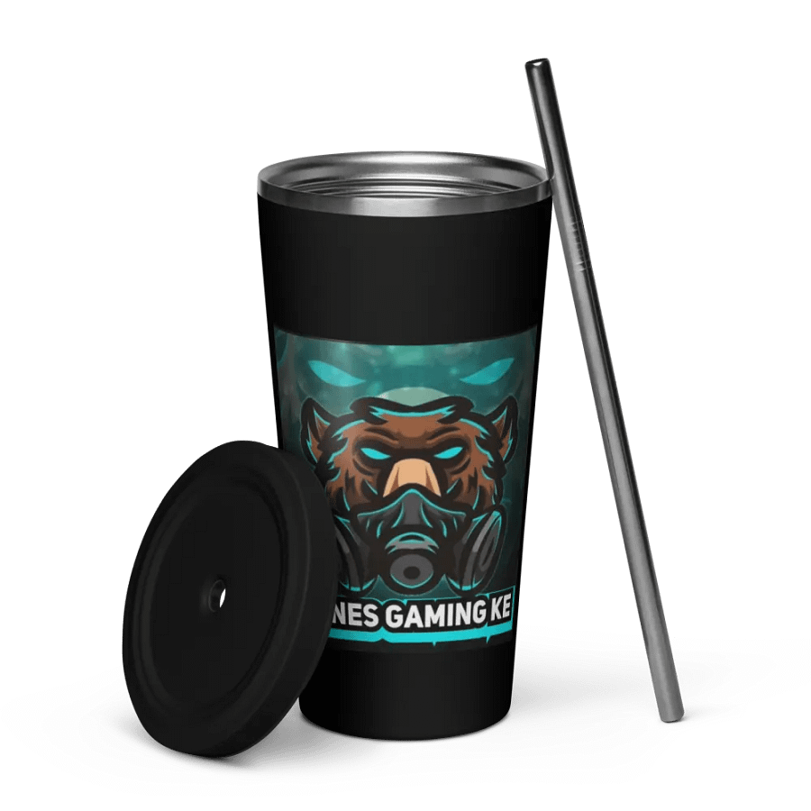 Insulated Tumbler with a Straw product image (5)