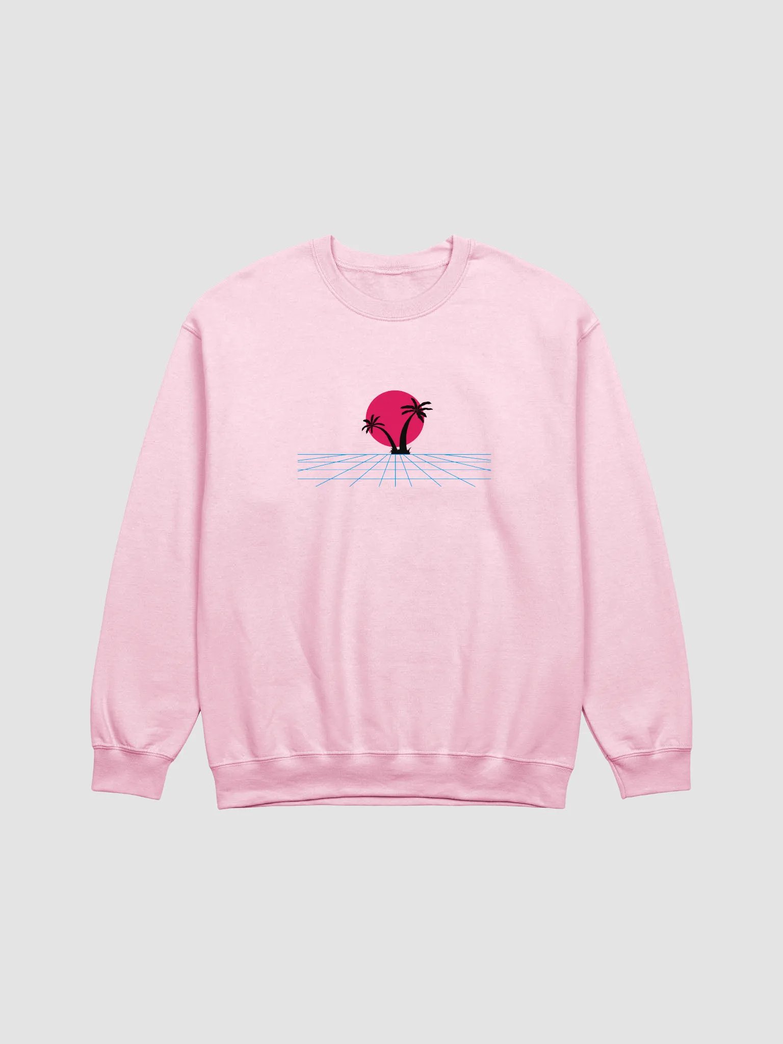 Retro Sunset Palm Crewneck product image (1)