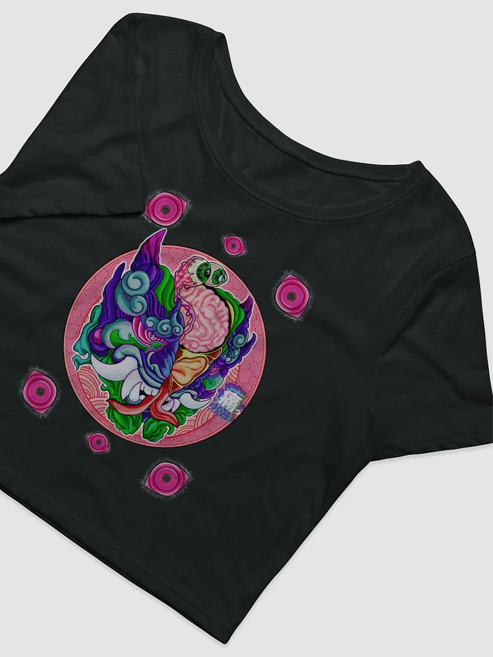 Yokai Migraine: Bella+Canvas Women's Crop Tee product image (3)