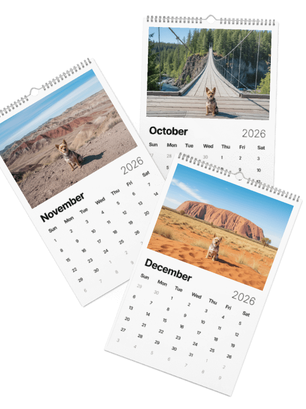 Marley's AI Adventures Wall Calendar (2026) product image (4)