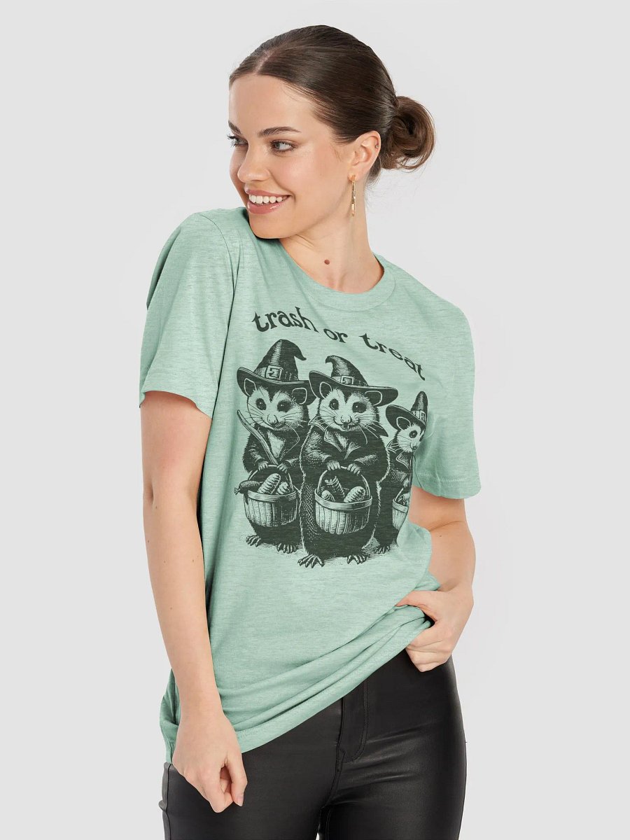 Trash or Treat Possum Unisex T-Shirt product image (5)