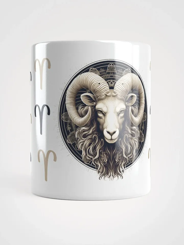 Aries Zodiac Ram's Head Mug product image (1)