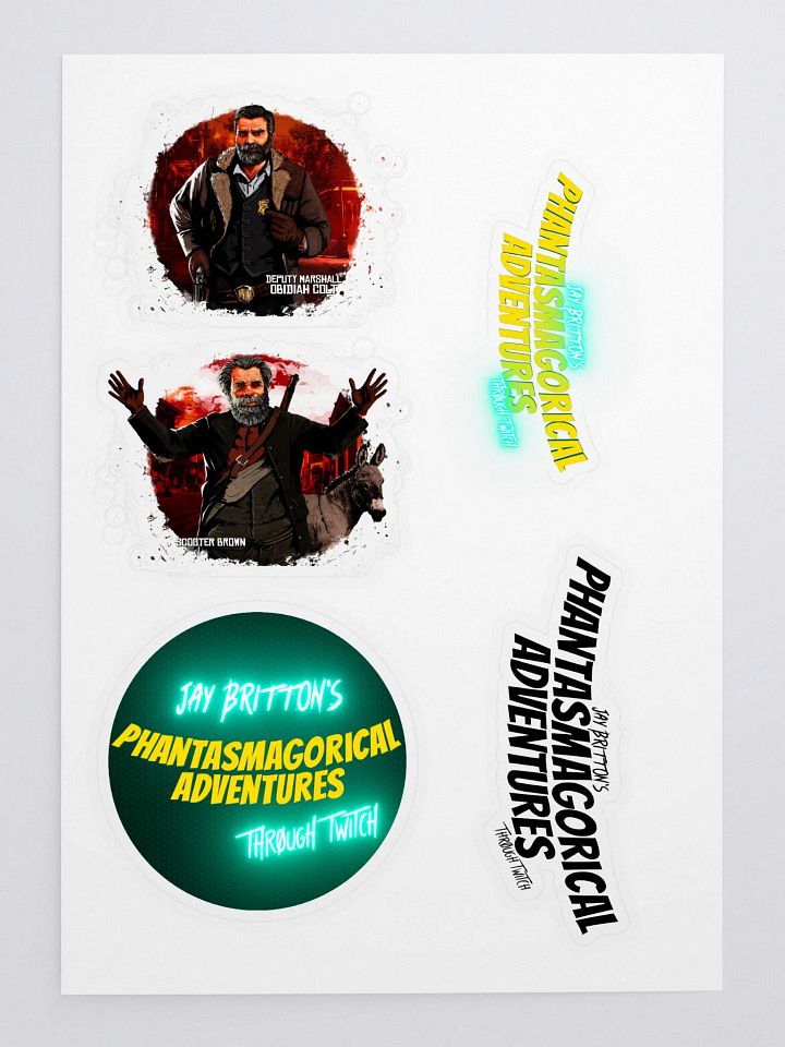 Phantasmagorical Adventures Mixed Sticker Sheet product image (2)