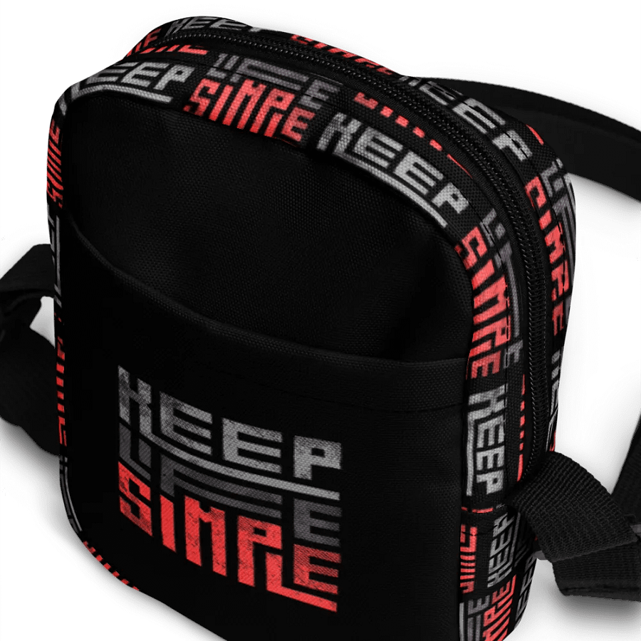 'Keep Life Simple' Utility Crossbody Bag product image (8)