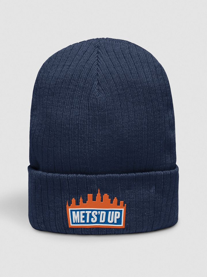 Orange City Ribbed Knit Beanie product image (5)