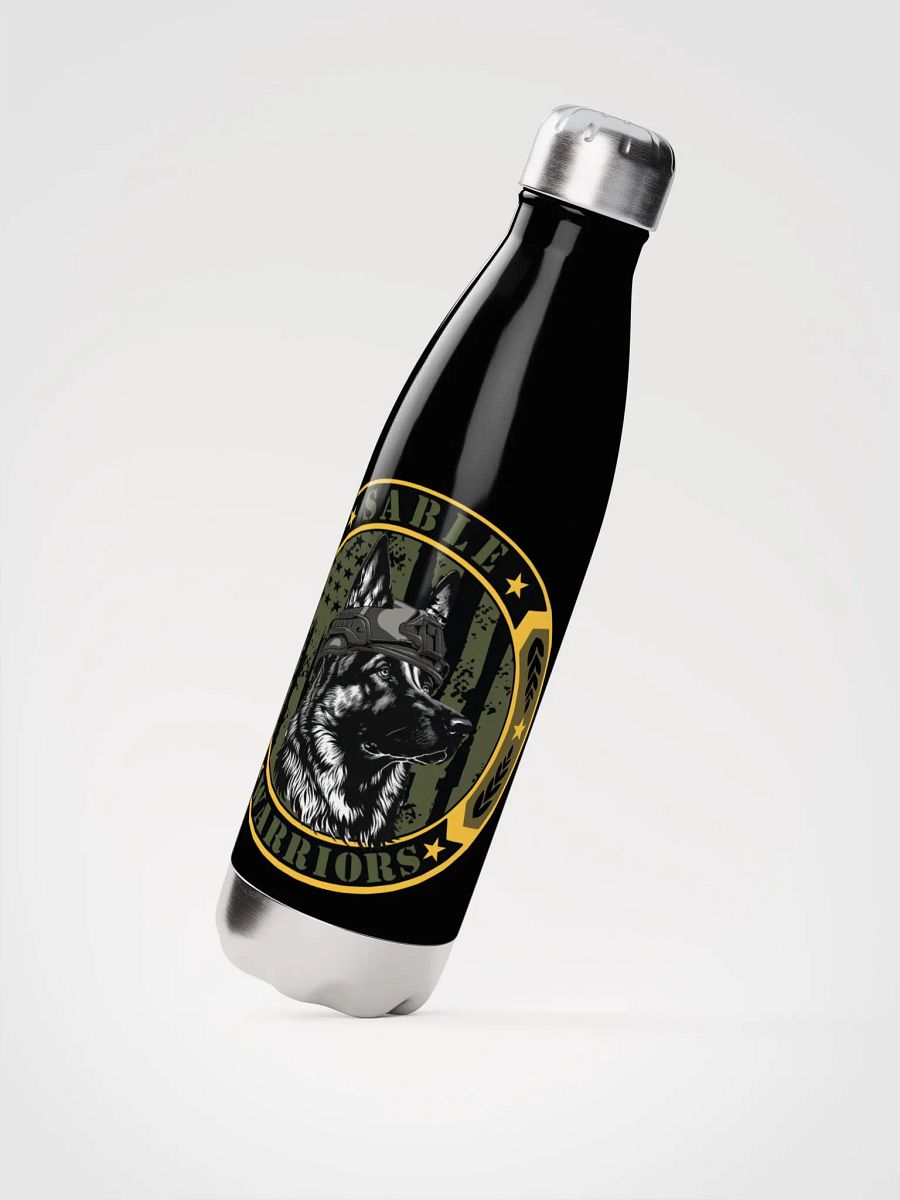 Sable Warriors Veteran Service Dog Water Bottle: Helps Pair Veterans With A Service Dog product image (2)